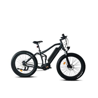 China Aluminum Alloy 350W Mid-Drive Motor Mountain Electric Bicycle Mid-Drive City Electric Bike For Adults for sale