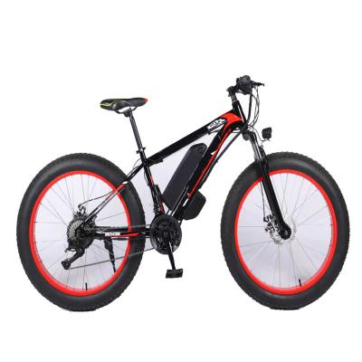 China Aluminum Alloy 36v 250w Powerful Fat Tire Electric Bike 26inch Bike Bicycle for sale