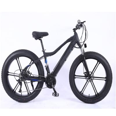 China Aluminum Alloy Electric Bicycle With Voltage 48v Battery Riding Max Range 30-60km Dismountable Electric Bike Bicycle for sale