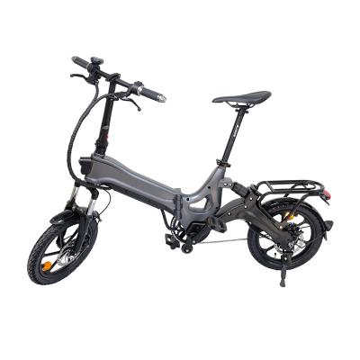 China New Design Magnesium Alloy Lithium Battery 48V 400W Electric Bike Ebike for sale