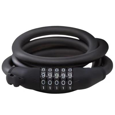 China Scooters China Manufacturer Against Theft Number Cable Lock Electric Smart Waterproof Code Lock Cable Bike Lock for sale