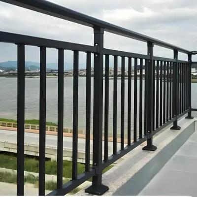 China Office Building Aluminum Modern Villa Garden Aluminum Deck Balcony Railing Metal Railing for sale