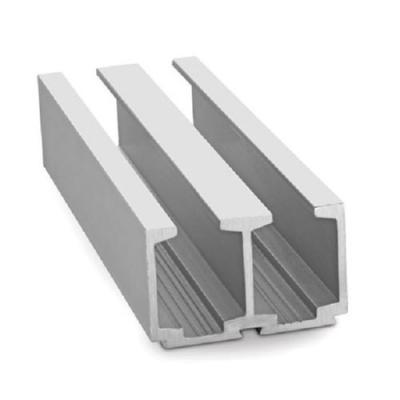 China Aluminum Channel Profile SHENGXIN Double U Shaped Aluminum Profile with ±1% Tolerance for sale