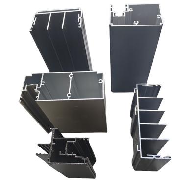 China OEM Aluminum Extrusions Profiles in Customized Colors for Anodizing Doors and Windows for sale