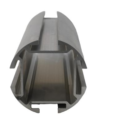 China Tolerance ±1% 6063-T5 Profile Customized Silver Anodized Aluminium Extrusion Profiles Smart Light Poles for sale