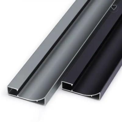 China Punching Driling Precison Cutting CNC Aluminum Baseboards Led Baseboard For Skirting Board for sale