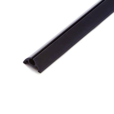 China T3-T8 Temper Decoiling Aluminum Curtain Track Rail Poles Tracks Accessories Black Anodized for sale