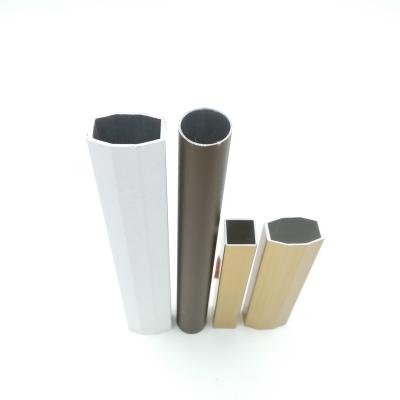 China 6061 Mill Finish Aluminium Square Tube Profile Aluminum Rectangular Hollow Pipe Black Anodized Aluminium Tube for sale