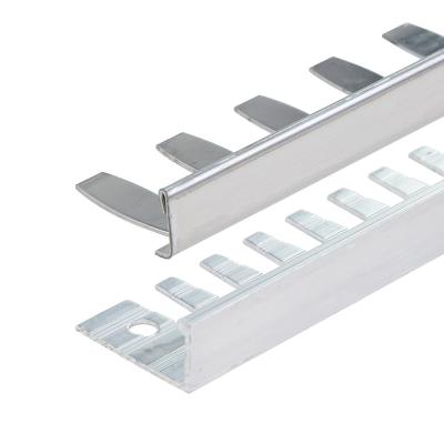 Κίνα Αλουμινίου Chrome Square Box Section Tile Trim για 6063 Προφίλ δομής κράματος αλουμινίου προς πώληση