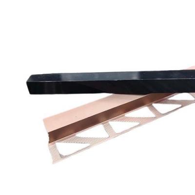 China Aluminum Floor Edge Trim for Laminate Flooring Threshold Transition T5 Temper Profiles for sale