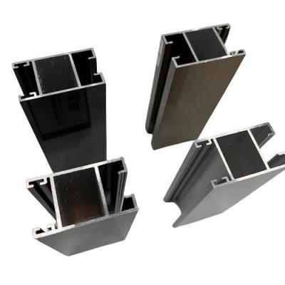 China 6063/6061/6005/6060 T5/T6 Aluminum Profile Extrusions for Construction Frameworks for sale