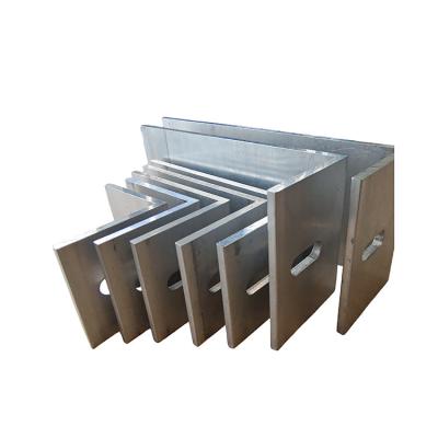 China Custom Aluminium L Angle Profile for Door Support Brackets in Construction Industry for sale