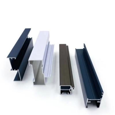 China Custom Aluminum Profile For Window T5 T6 ALUMINUM ALLOY PROFILE Welding Service Profile for sale