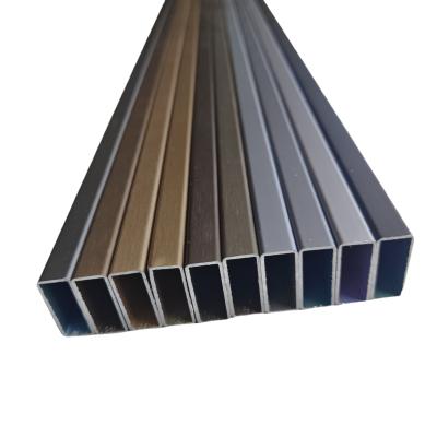 China Customized Color Aluminum Extruded Profiles for Decoration 6000 Series Window Profiles for sale