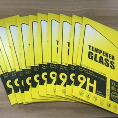 China 0.33mm 9H 2.5D High Clear Clear Tempered Glass Screen Protector for sale