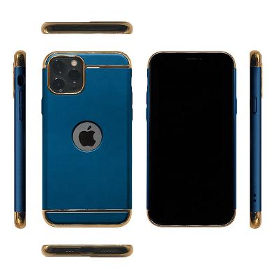 China Wholesale 360 ​​High Quality Simple Fashion Full Protection 3 In 1 Bag Mobile Phone Electroplating Case For Iphone 6 7 8 pro Max Se XS XR 11 for sale