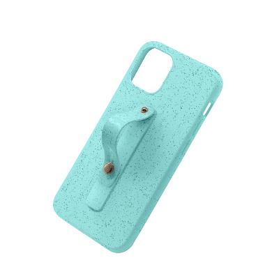 China Protect Cell Phone Strap Adjustable100% Biodegradable Holder Phone Case With Elastic Cover For Me Phone XS 11 12 Pro Max for sale