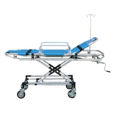 China Factory Price WS405 Traditional Aluminum Alloy Patient Stretcher Trolley Customizable for sale