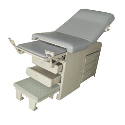 China WEC507 Hospital Bed Gynecology Examination Couch With Drawers for sale