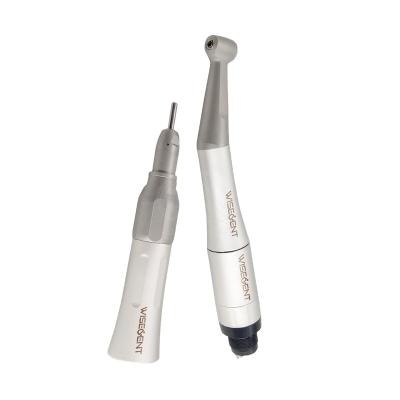 China FX Series Stable Dental Equipment Performance Handpiece Kit Low Speed ​​Push Button Type Contra Angle/Air Motor/Straight Handpiece for sale