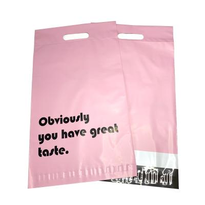 China Watch Customized LOGO Enhancement Printing Pink Envelope Mailing Bag High End Non-Toxic Eco-Friendly Waterproof For Small Item Mailing Bag for sale