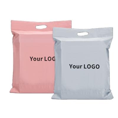 China Waterproof Water Proof Messenger Bag Clothing Mailing Bags Custom Hand Pink Messenger T-shirt Mailing Mailing Bag for sale