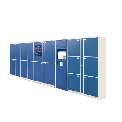 China Railway Station Moisture-proof Metal Smart Locker Storage Smart Locker/Smart Parcel Locker Parcel Luggage for sale