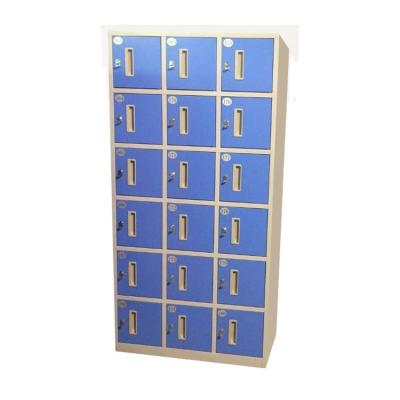 China Single Locker Storage Cabinet Employee Locker Cabinet Key Lock Mechanical Single Door Moisture Proof Cabinet Locker Children School Lockers for sale