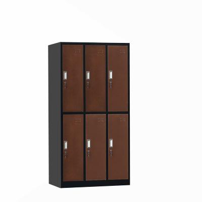 China Metal moisture proof lockers for school/uniform cabinet staff locker/rolling locker for sale