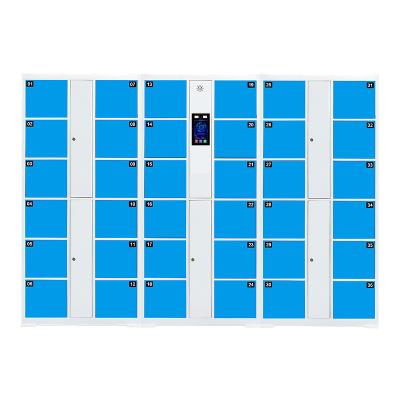 China Moistureproof Locker Manufacturer Face Recognition Smart Steel Locker With Intelligent Face Recognition System for sale