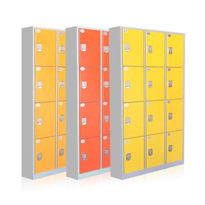 China 12 compartment moisture proof steel lockers/digital gym lockers/soccer locker for sale