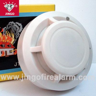 China fire alarm 9v battery powered portable smoke detector sensor with buzzer alarm for sale