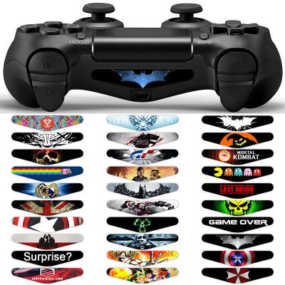 China Decoration LED Light Bar Cover Vinyl Decal Skin Sticker For PlayStation 4 PS4 Game Controller for sale