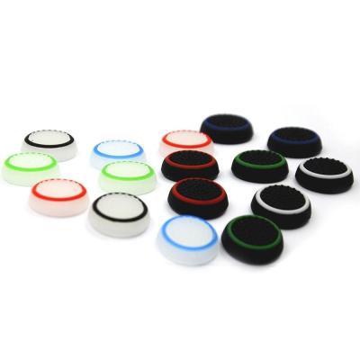 China Game Two Color Silicone Thumb Stick Gamepad Joystick Cover Rubber Grip For PS3/PS4/XBOX ONE XBOX 360 Wireless Controller for sale