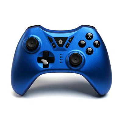 China ABS New Style Joystick Game Wireless Controller Steel Blue Change Power Supply For Nintendo Switch pro for sale