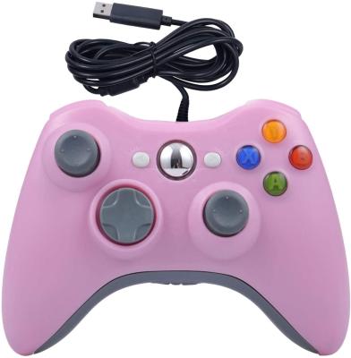 China VIB MOTOR Pink USB Wired Game Pad Controller For Xbox 360 Xbox 360 Slim PC USB Wired Gamepad for sale