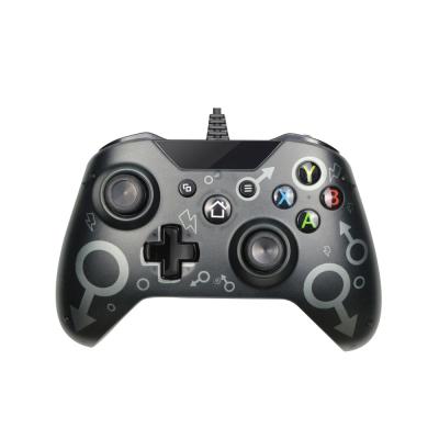 China ABS GOTOGETHER Black In Stock Cheap Price Game Wired Controller For Xbox One Gamepad for sale