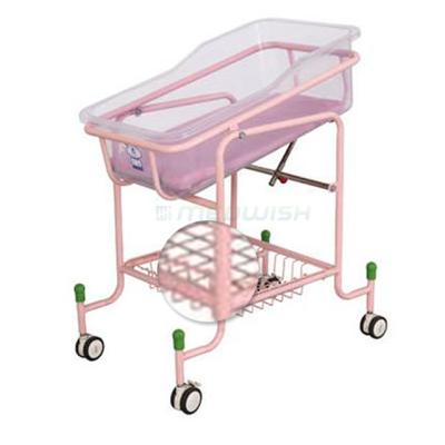 China AG-CB010 China hospital room supplies transparent plastic crib and hi-intensity baby basin baby cribs bed for sale