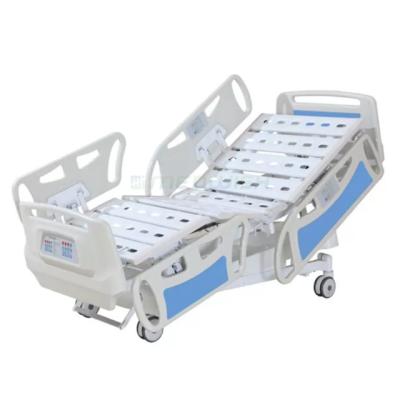 China Convenient Medical Equipment Five Functions Electric ICU AG-BY008 Hospital Bed With Built In Touch Screen Control Panel for sale