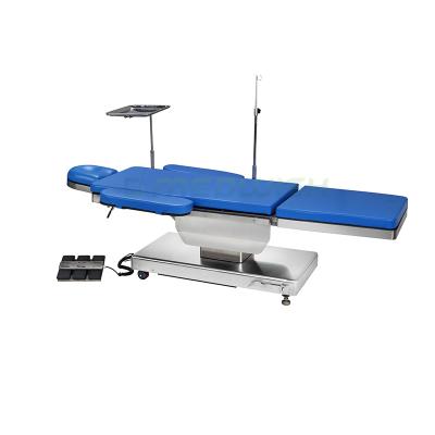 China Ophthalmology operating stainless steel electric surgical table hospital table ophthalmic operation ENT ophthalmic table AG-OOT99A-1 for sale