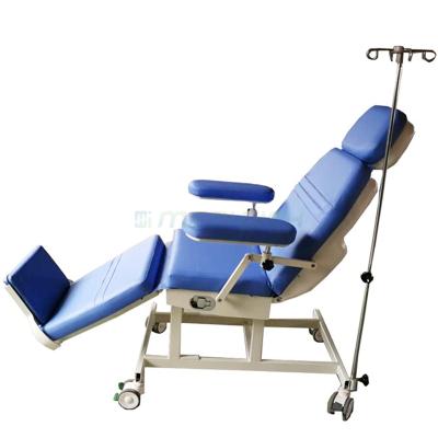 China AG-XS180 Modern Hospital Furniture Warm Comfortable Blood Donor Hospital Mobile Portable Medical Blood Collection Chair Price for sale