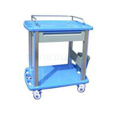 China High Quality Durable Movable Medical Crash Trolley ABS Trolley Emergency Furniture Manufacturer Hospital Clinical Trolley With Drawer for sale