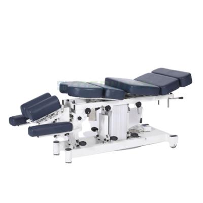 China AG-EL08F Wholesale Price Comfortable High Durable Physiotherapy Equipment Chiropractic Clinic Adjustable Drop Rehabilitation Training Table for sale