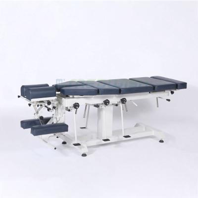 China AG-EL08FS Comfortable Rehab Training Adjusting Stationary Traction Drop Chiropractic Treatment Table for sale