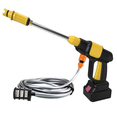 China New China-chic Electric Car Garden 24v Lithium Cordless Portable High Pressure Washer Handheld Water Wash Cordless Cleaning Gun for sale