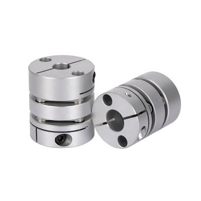 China Jaw Shafts Coupling for encoder/motor/3D printer/Screw SensPlus D104-L102 Linear Aluminum Alloy Diaphragm Flexible Shafts Servo Motor Flexible Coupling Coupling double for sale