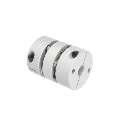 China Diaphragm Shafts Coupling for Encoder/motor/3D printer/Screw SensPlus D68-L74 Aluminum Alloy Linear Diaphragm Coupling Single and Double Elastic Diaphragm Coupling Stepper Motor Screw Coupli not for sale