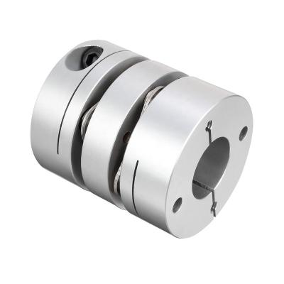 China Diaphragm Shafts Coupling For Linear Tight Diaphragm Shafts Diaphragm Motor Flange Aluminum Alloy SensPlus D68-L74 Screw Coupler Flexible Coupling/Motor/3D Printer Coupling of coupling 2 for sale