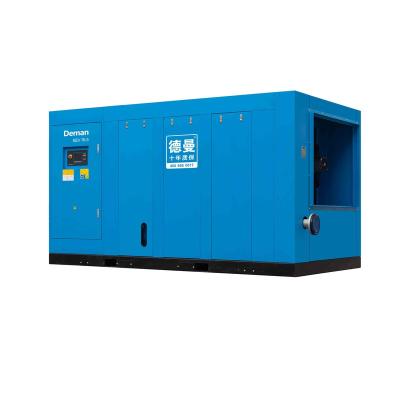 China 76kW 10hp 5bar 6bar 4bar Lubricated High Efficiency Industry Lubricated Widely Used Industry Two Stage Air Compressor for sale