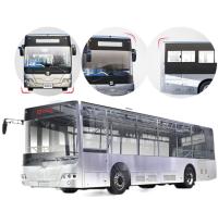 Cina Funzionamento efficiente Autobus elettrico puro da 10 metri TEG6105BEV Autonomia fino a 660 km in vendita
